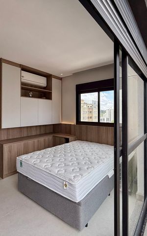 Studio para alugar com 30m², 1 quarto e sem vaga Studio para alugar com 30m², 1 quarto e sem vagaSacada