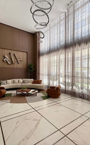 Studio para alugar com 30m², 1 quarto e sem vaga Studio para alugar com 30m², 1 quarto e sem vagaHall Social Bloco