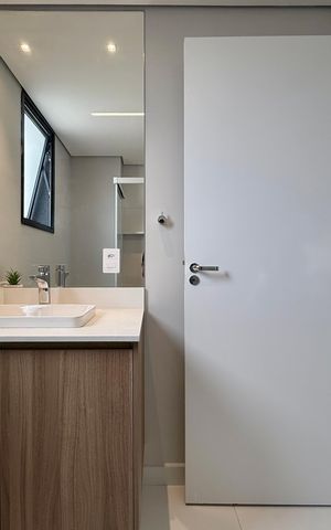 Studio para alugar com 30m², 1 quarto e sem vaga Studio para alugar com 30m², 1 quarto e sem vagaBanheiro
