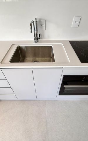 Studio para alugar com 30m², 1 quarto e sem vaga Studio para alugar com 30m², 1 quarto e sem vagaCozinha