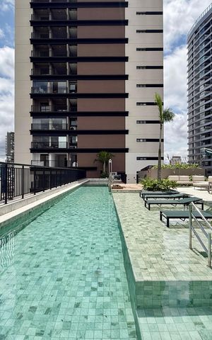Studio para alugar com 30m², 1 quarto e sem vaga Studio para alugar com 30m², 1 quarto e sem vagaPiscina