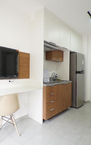 Apartamento para alugar com 28m², 1 quarto e sem vagaSala