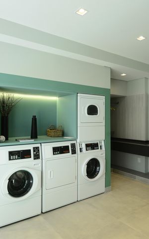 Apartamento para alugar com 28m², 1 quarto e sem vagaLavanderia