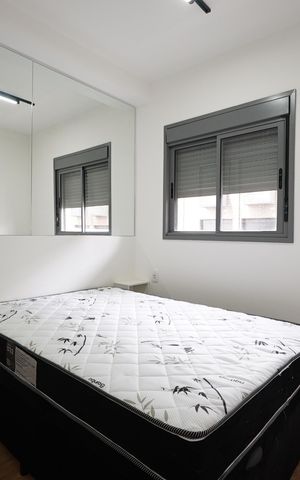 Apartamento para alugar com 28m², 1 quarto e sem vagaSuíte