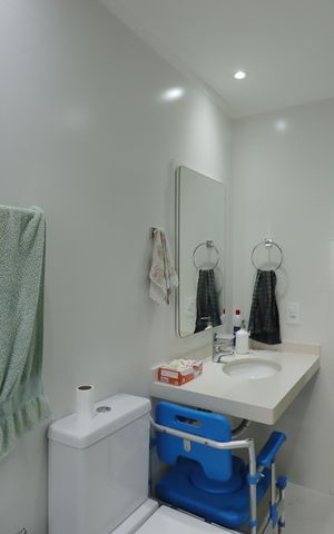 Apartamento à venda com 137m², 3 quartos e 2 vagasBanheiro Social