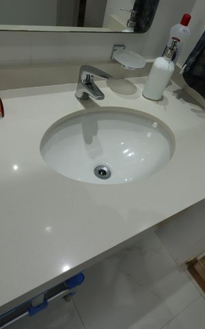 Apartamento à venda com 137m², 3 quartos e 2 vagasBanheiro Social - Pia
