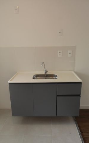 Apartamento para alugar com 42m², 2 quartos e 1 vagaCozinha e Área de Serviço