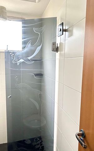 Apartamento para alugar com 40m², 2 quartos e 1 vaga Apartamento para alugar com 40m², 2 quartos e 1 vagaBanheiro