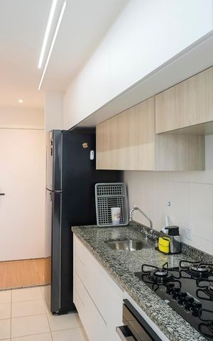 Apartamento à venda com 65m², 2 quartos e 2 vagasCozinha