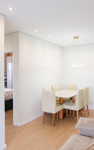 Apartamento à venda com 65m², 2 quartos e 2 vagasSala