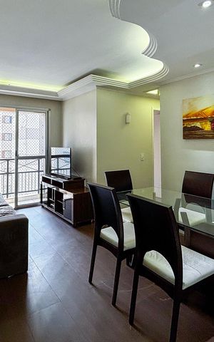 Apartamento para alugar com 64m², 3 quartos e 1 vaga