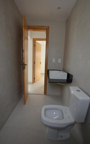 Apartamento para alugar com 143m², 3 quartos e 2 vagasBanheiro Social