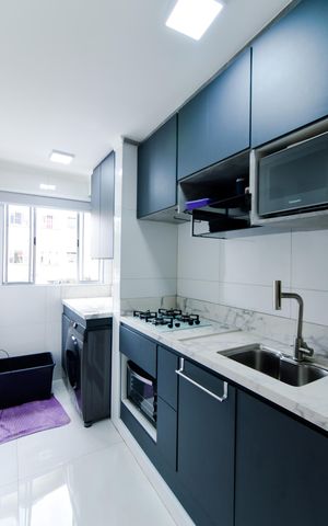 Apartamento à venda com 53m², 2 quartos e sem vagaCozinha e Área de Serviço