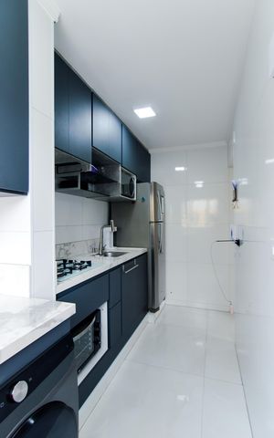 Apartamento à venda com 53m², 2 quartos e sem vagaCozinha e Área de Serviço