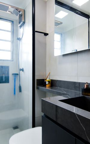 Apartamento à venda com 53m², 2 quartos e sem vagaBanheiro 