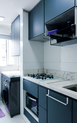 Apartamento à venda com 53m², 2 quartos e sem vagaCozinha e Área de Serviço