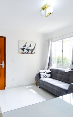 Apartamento à venda com 53m², 2 quartos e sem vagaSala