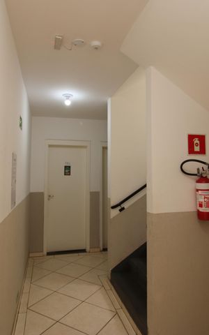 Apartamento para alugar com 43m², 2 quartos e 1 vagaCorredor prédio