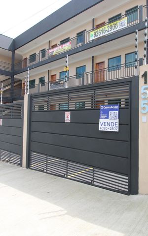 Apartamento à venda com 40m², 2 quartos e 1 vagaFachada