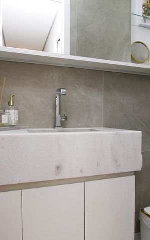 Apartamento à venda com 75m², 3 quartos e 1 vagaBanheiro Social
