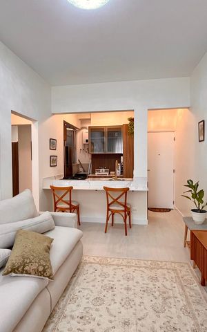 Apartamento para alugar com 54m², 1 quarto e sem vaga