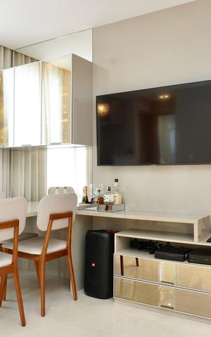Apartamento à venda com 48m², 2 quartos e 2 vagas Apartamento à venda com 48m², 2 quartos e 2 vagasSala