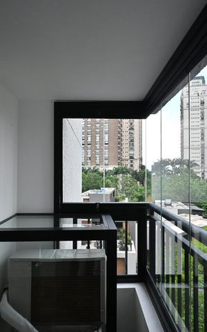 Apartamento para alugar com 40m², 1 quarto e 1 vagaVaranda