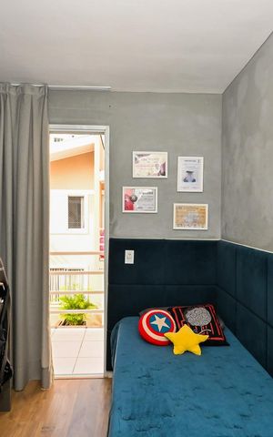 Casa de condomínio à venda com 200m², 3 quartos e 2 vagasQuarto 1