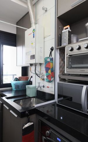 Apartamento para alugar com 72m², 2 quartos e 2 vagasCozinha e Área de Serviço