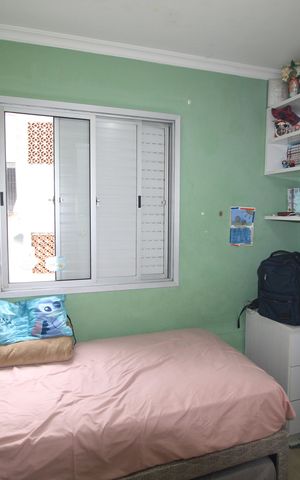 Apartamento à venda com 63m², 3 quartos e 1 vagaQuarto 1
