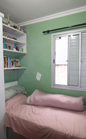 Apartamento à venda com 63m², 3 quartos e 1 vagaQuarto 2