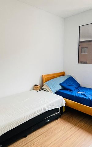 Apartamento para alugar com 40m², 2 quartos e 1 vaga Apartamento para alugar com 40m², 2 quartos e 1 vagaQuarto 2