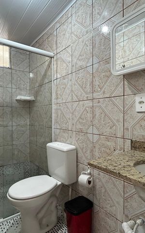 Casa para alugar com 30m², 1 quarto e sem vaga Casa para alugar com 30m², 1 quarto e sem vagaBanheiro