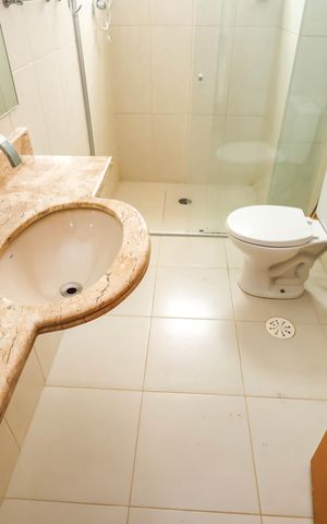 Apartamento à venda com 45m², 1 quarto e 1 vagaBanheiro