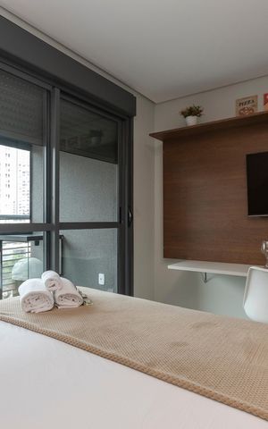 Studio para alugar com 27m², 1 quarto e sem vagaStudio