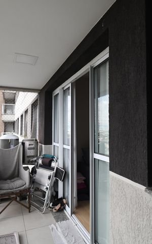 Apartamento para alugar com 77m², 3 quartos e 1 vagaSacada da Sala