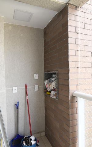 Apartamento para alugar com 77m², 3 quartos e 1 vagaSacada da Sala