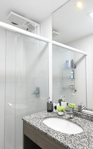 Apartamento para alugar com 77m², 3 quartos e 1 vagaBanheiro 2