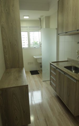 Apartamento para alugar com 52m², 1 quarto e 1 vagaCozinha e Área de Serviço