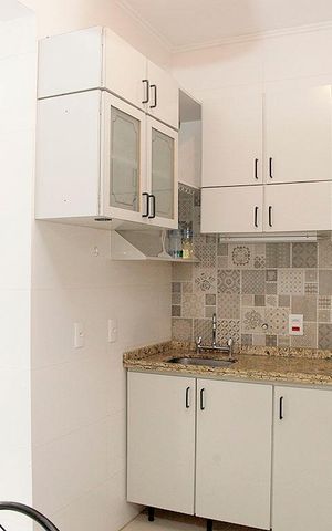 Apartamento para alugar com 60m², 1 quarto e sem vagaCozinha + Área de Serviço