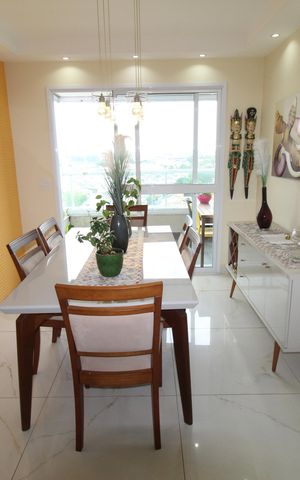 Apartamento para alugar com 90m², 3 quartos e 2 vagasSala