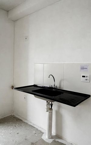 Apartamento à venda com 43m², 2 quartos e 1 vaga Apartamento à venda com 43m², 2 quartos e 1 vagaSala/Cozinha