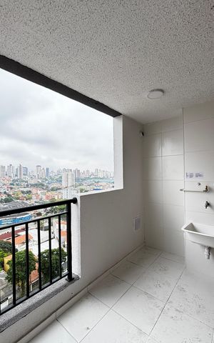 Apartamento à venda com 43m², 2 quartos e 1 vaga Apartamento à venda com 43m², 2 quartos e 1 vagaÁrea de serviço