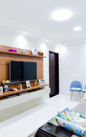 Casa à venda com 110m², 2 quartos e 2 vagasSala