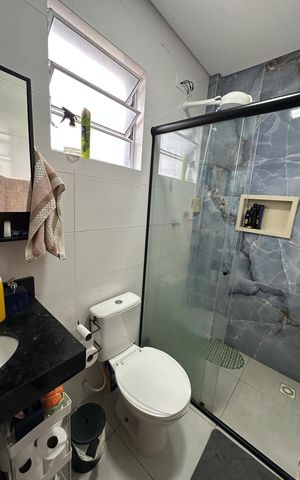 Apartamento para alugar com 49m², 2 quartos e 1 vaga Apartamento para alugar com 49m², 2 quartos e 1 vagaBanheiro