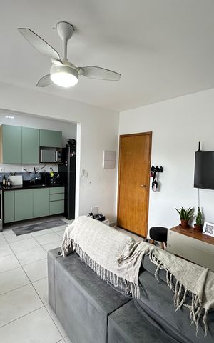 Apartamento para alugar com 49m², 2 quartos e 1 vaga Apartamento para alugar com 49m², 2 quartos e 1 vagaSala