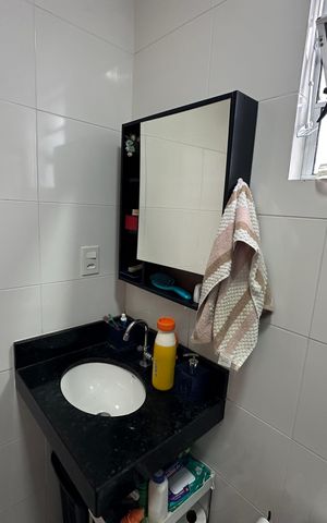 Apartamento para alugar com 49m², 2 quartos e 1 vaga Apartamento para alugar com 49m², 2 quartos e 1 vagaBanheiro