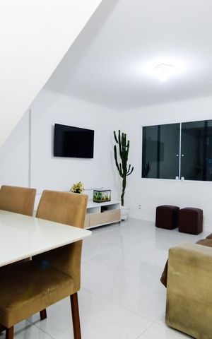 Casa à venda com 90m², 2 quartos e 1 vagaSala