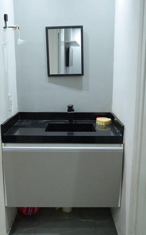Apartamento para alugar com 35m², 2 quartos e sem vagaBanheiro
