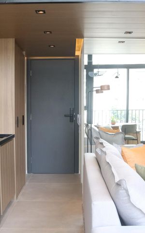 Studio para alugar com 49m², 1 quarto e 1 vagaSala